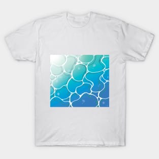Clear Water pattern T-Shirt